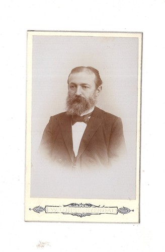 Cdv foto herrenportrait - foto,