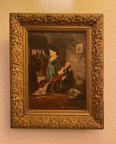 Altes ölgemälde - altes,