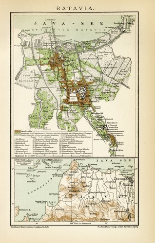 Batavia jakarta umgebung - batavia,