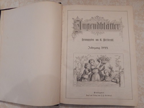 Jugendblätter g weitbrecht - jugendblÄtter, *