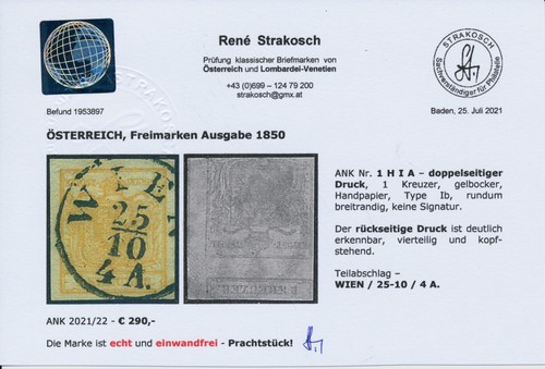 österreich 1850 1kr - Österreich,