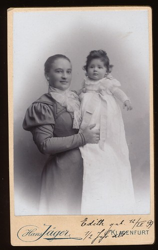 Cdv mutter mit kind - mit,