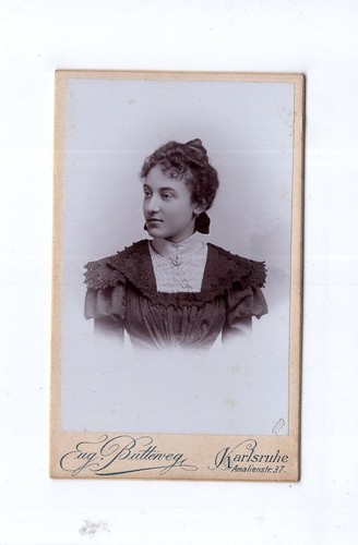 Cdv foto damenportrait - cdv,