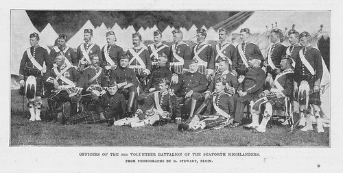 Seaforth highlanders offiziere - seaforth,