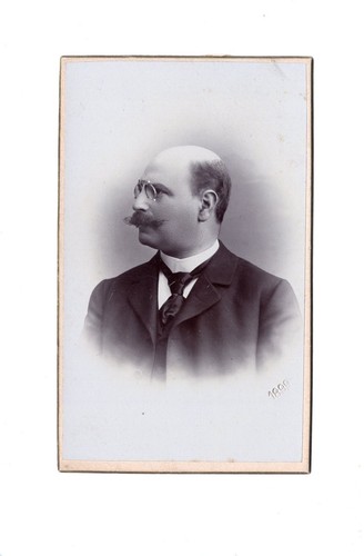 Cdv foto herrenportrait - foto,
