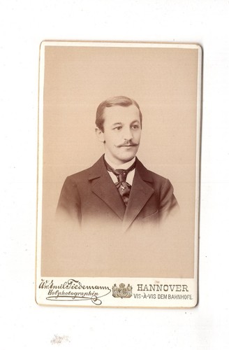 Cdv foto herrenportrait - foto,