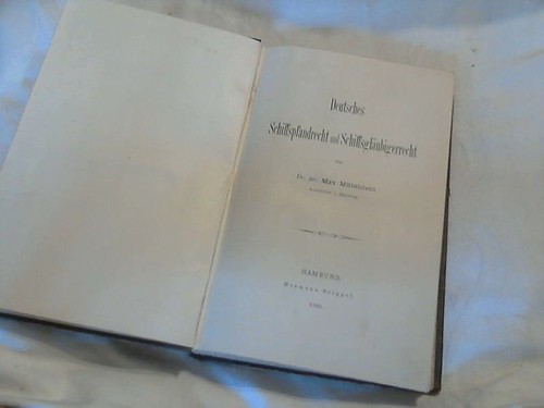 Deutsches schiffspfandrecht - deutsches,