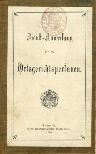 Dienstanweisung für die