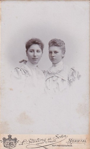 Stüting sohn cdv 2 damen - cdv,
