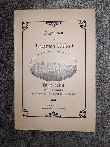 Satzungen der kretinen anstalt - satzungen,