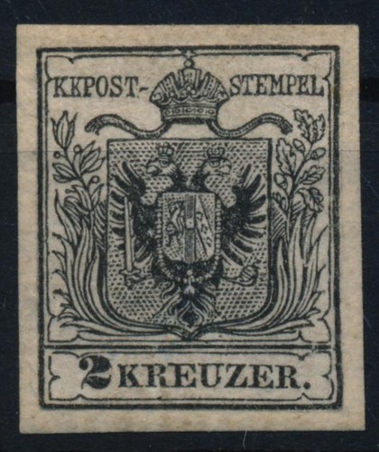 österreich 1850 2kr type - 2kr,, hp,