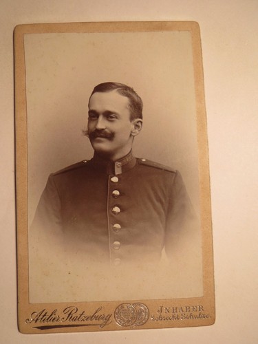 Ratzeburg 1895 soldat in - -,