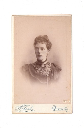 Cdv foto damenportrait - cdv,