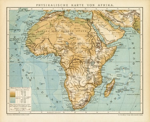 Afrika physikalisch