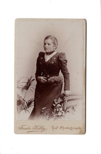 Cdv foto feines - cdv, junges