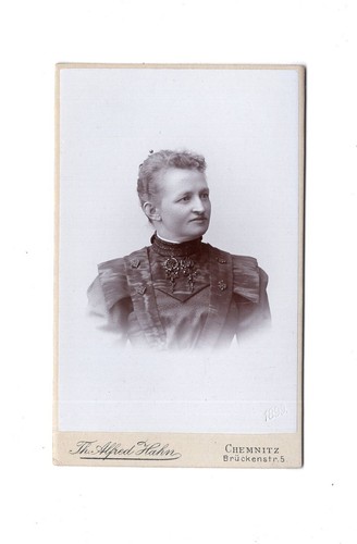 Cdv foto damenportrait - cdv,