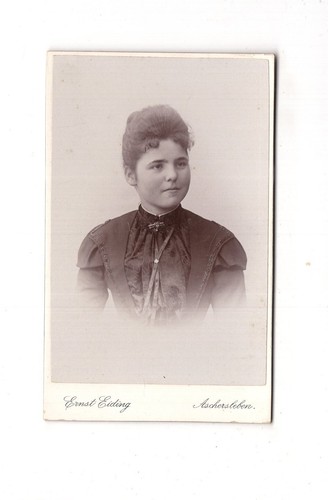 Cdv foto damenportrait - cdv,