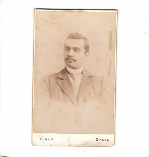 Cdv foto herrenportrait - cdv,