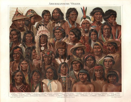 Amerikanische völker indianer - völker,