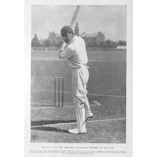 Cricket fry antik druck - c.b,