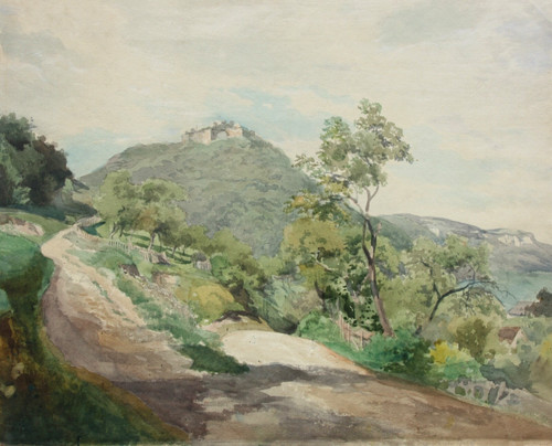 Blick auf die mittelalterliche
