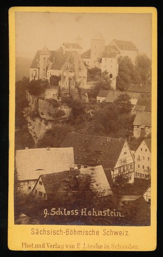 Cdv sachsen schloss - cdv,