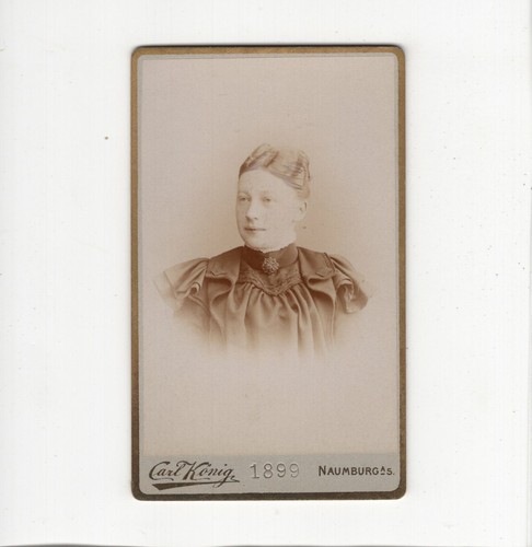 Cdv foto damenportrait - foto,