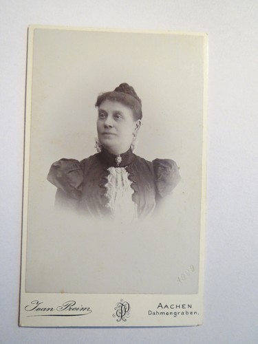 Aachen 1899 frau im - -, kleid