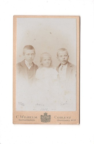 Cdv foto niedliche kleine - foto,