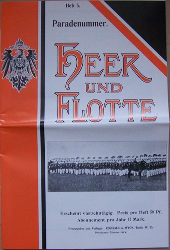 Zeitschrift heer und flotte - und,