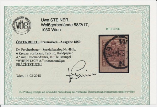 österreich 1850 6kr - Österreich,