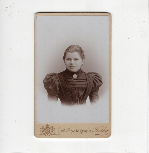 Cdv foto damenportrait - foto,